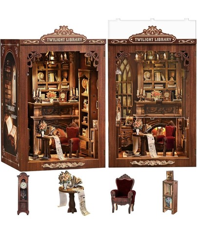 Book nook kit diy - diy, booknook
