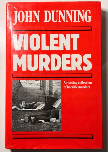 Violent murders hardback book - violent,