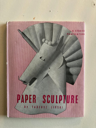 Vintage 1947 paper sculpture - vintage,