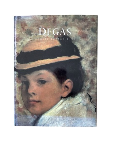 Degas hardcover art book with - hardcover,