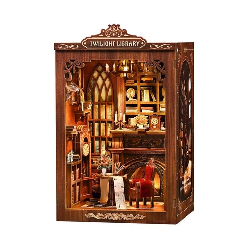 Diy mini book nook - nook, twilight
