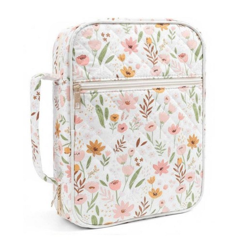 Quilted book carrying - quilted, case