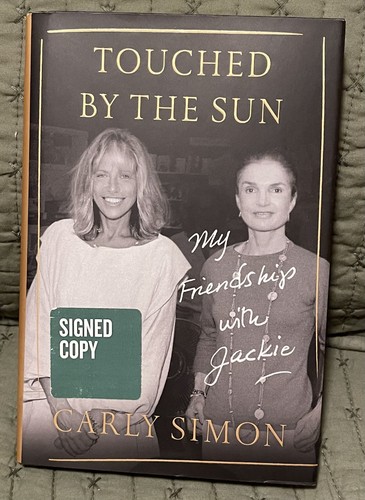 Carly simon signed touched by - signed, "touched