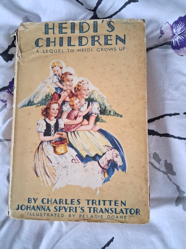Heidi children old hardback - children,