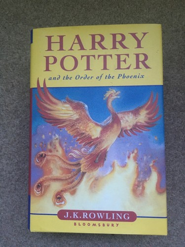 First edition harry potter - first,
