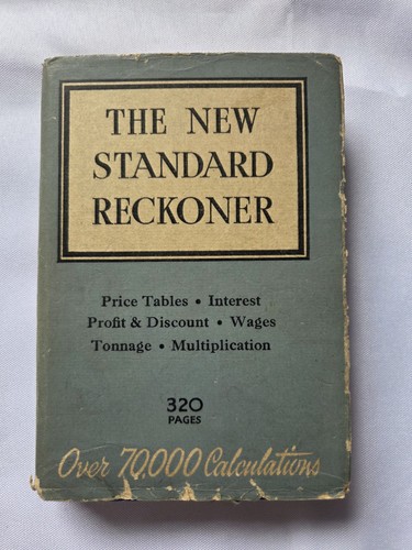 The new standard reckoner - the,