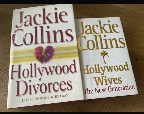 Jackie collins hard back - jackie, book