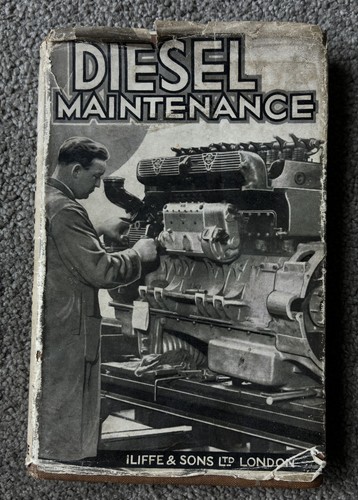 Vintage book diesel - book,