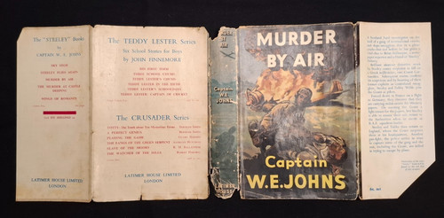Dust jacket for murder - murder, air