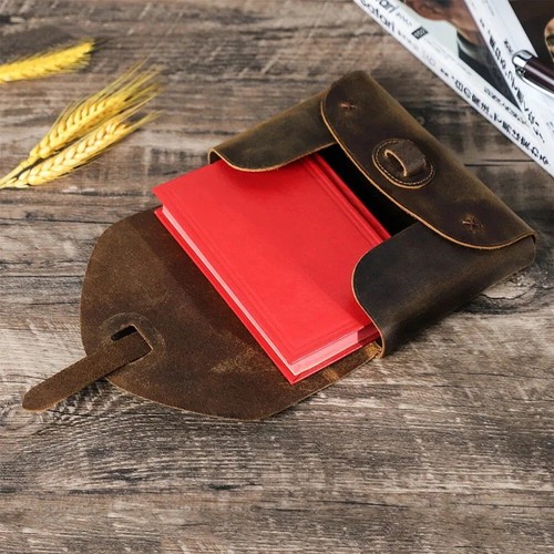 Vintage genuine leather - leather, book